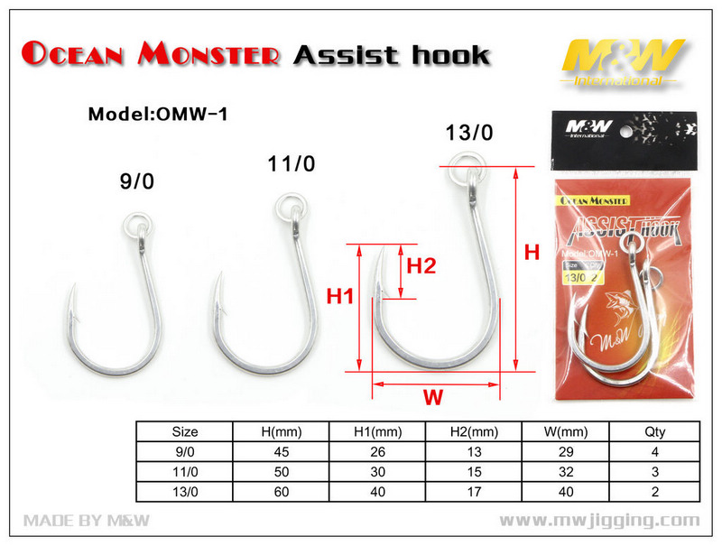 Ocean Monster Assist hook